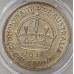 AUSTRALIA 1938 . CROWN . PCGS AU55